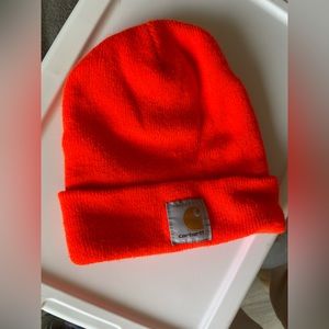 Orange Carhartt Beanie